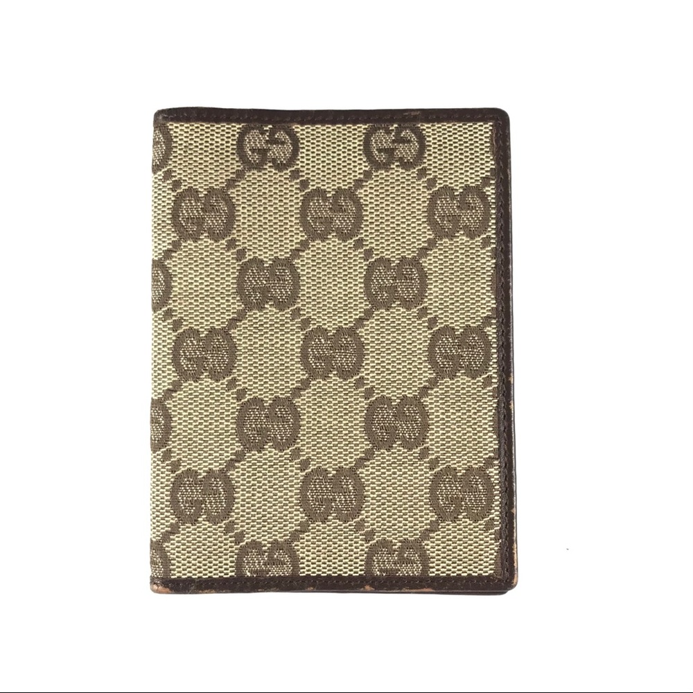 GUCCI Monogram Card Holder Wallet